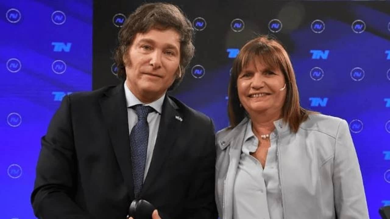 Javier Milei confirmó que Patricia Bullrich será su ministra de Seguridad